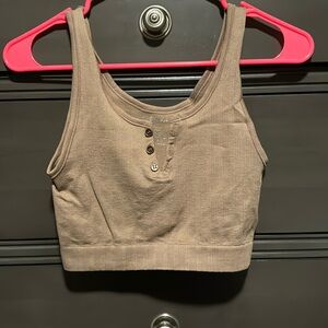 Lane 201 (by together) tank top. Size M/L tan/brown